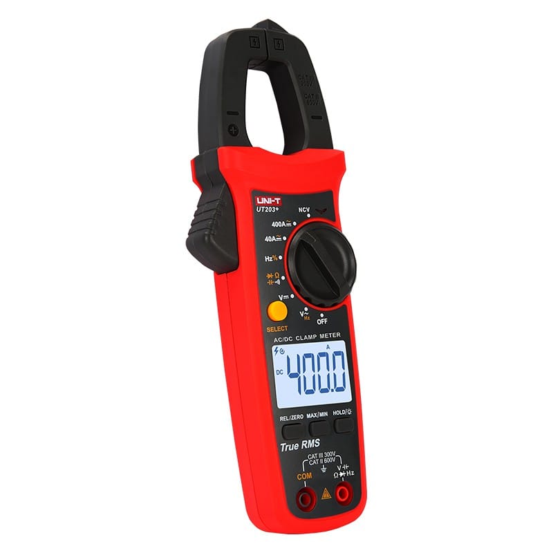 Uni-T Clampmetru digital Clampmetru Digital Uni-T UT203+ MIE0402 | 400A AC, True RMS, NCV