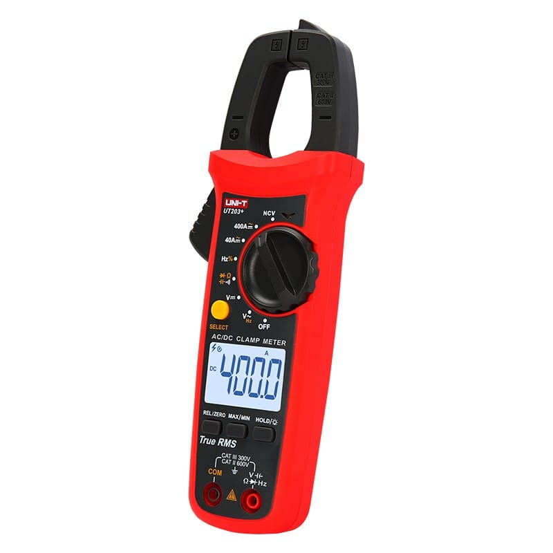 Uni-T Clampmetru digital Clampmetru Digital Uni-T UT203+ MIE0402 | 400A AC, True RMS, NCV