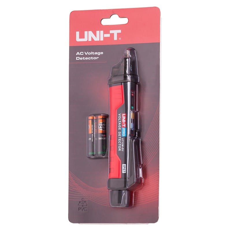 Uni-T Detector Detector Tensiune Uni-T UT12E-EU | 12-1000V AC/DC, LED/Sonor, IP64