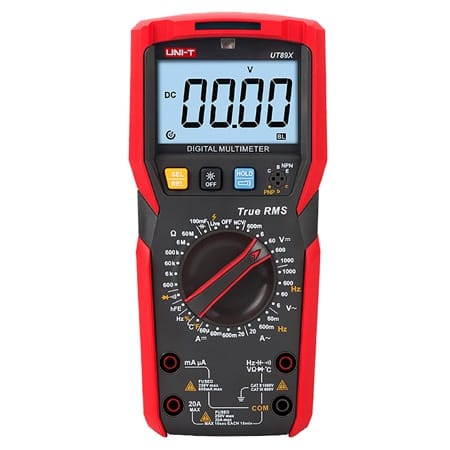 Uni-T Multimetru Multimetru Digital Uni-T UT89X MIE0409 | True RMS, 6000 Counts, NCV