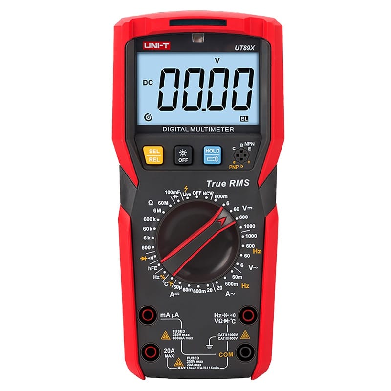 Uni-T Multimetru Multimetru Digital Uni-T UT89X MIE0409 | True RMS, 6000 Counts, NCV