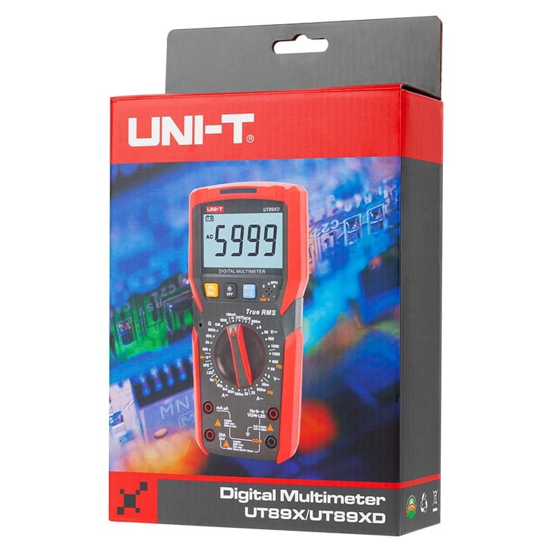 Uni-T Multimetru Multimetru Digital Uni-T UT89X MIE0409 | True RMS, 6000 Counts, NCV