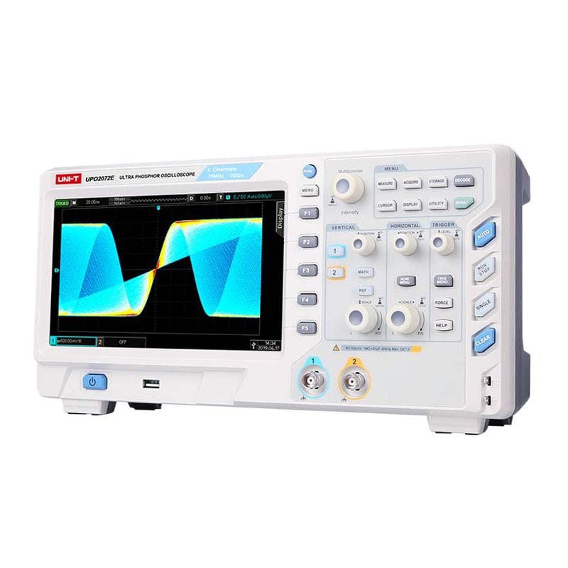 UNI-T Osciloscop Osciloscop UNI-T UPO2072E | 70MHz, 2 Canale, 1GS/s, Display Color 8"