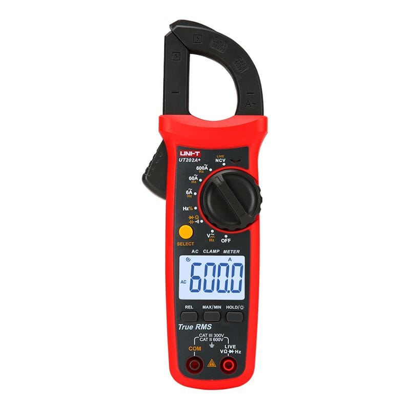 Uni-T Clampmetru digital Clampmetru Digital Uni-T UT202A+ MIE0426 | 600A AC, True RMS, NCV