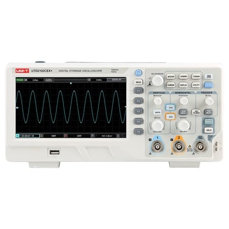 UNI-T Osciloscop Osciloscop UNI-T UTD2102CEX+ | 100MHz, 2 Canale, Ecran Color, 1GSa/s