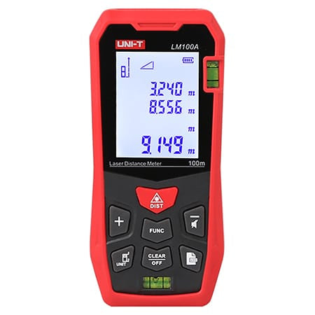 UNI-T Telemetru digital Telemetru Digital UNI-T LM100A | 100m, Precizie ±2mm, Display LCD, IP54