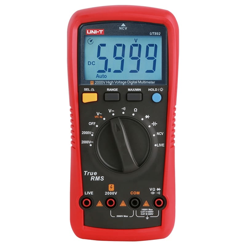 UNI-T Multimetru Multimetru Digital UNI-T UT892 MIE0469 | True RMS, 10A, 1000V, AC/DC