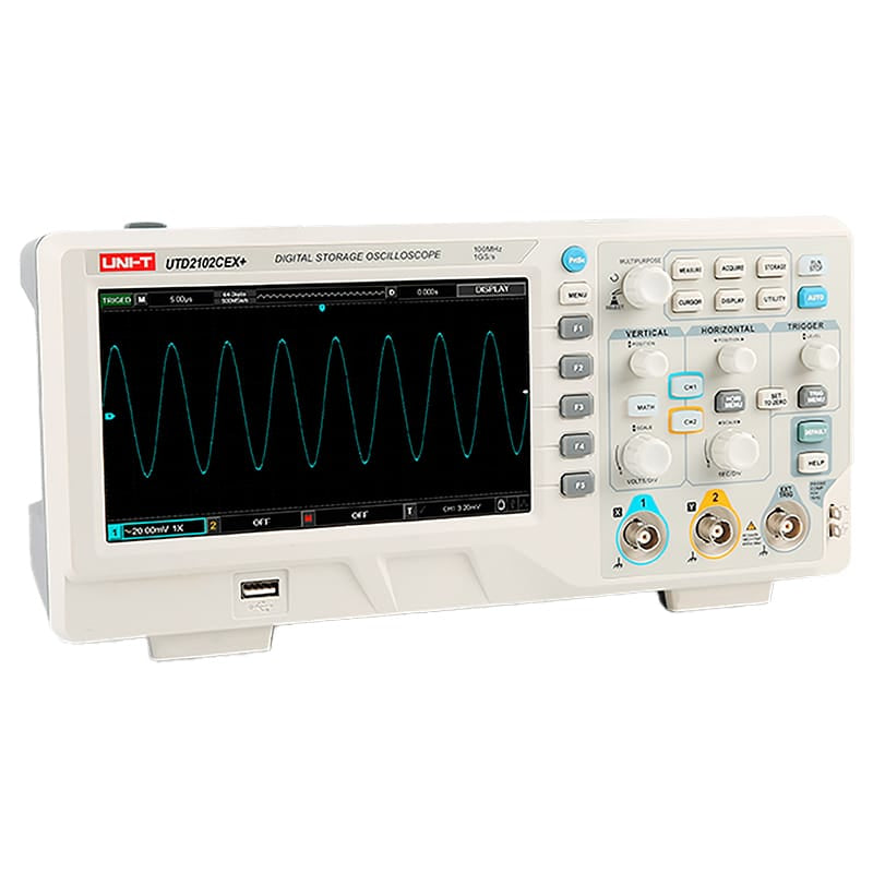 UNI-T Osciloscop Osciloscop Digital UNI-T UTD2202CEX+ | 200MHz, 2 Canale, 1GSa/s, Display 8"