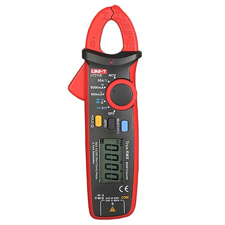 Uni-T Clampmetru digital Clampmetru Digital Uni-T UT211B MIE0491 | 60A AC/DC, True RMS, NCV