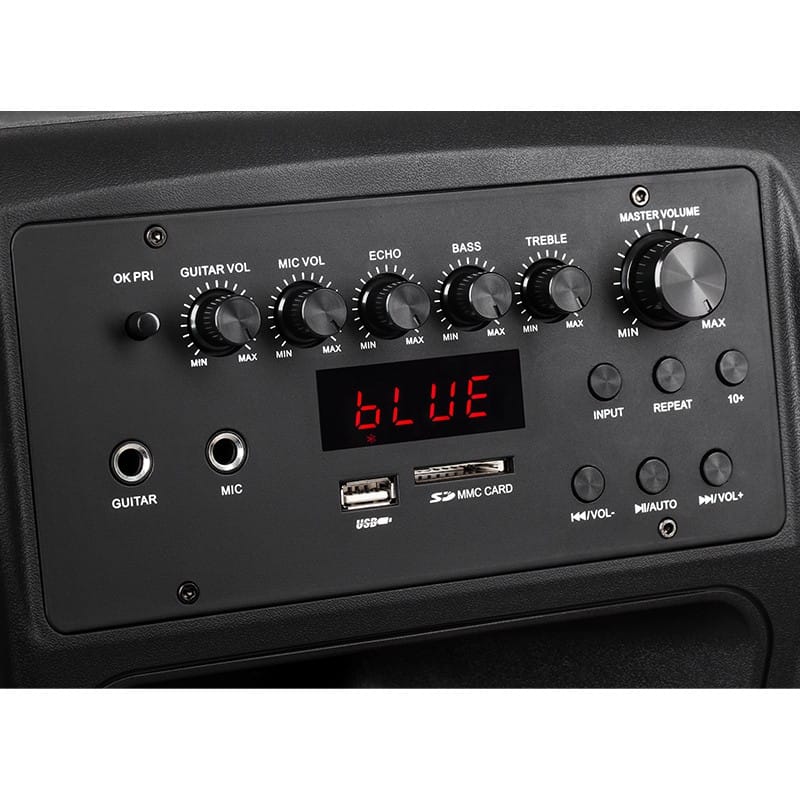 Azusa Boxa portabila Boxa Portabila Azusa MIK0134EU | 15 inch, 60W, Bluetooth, USB, SD