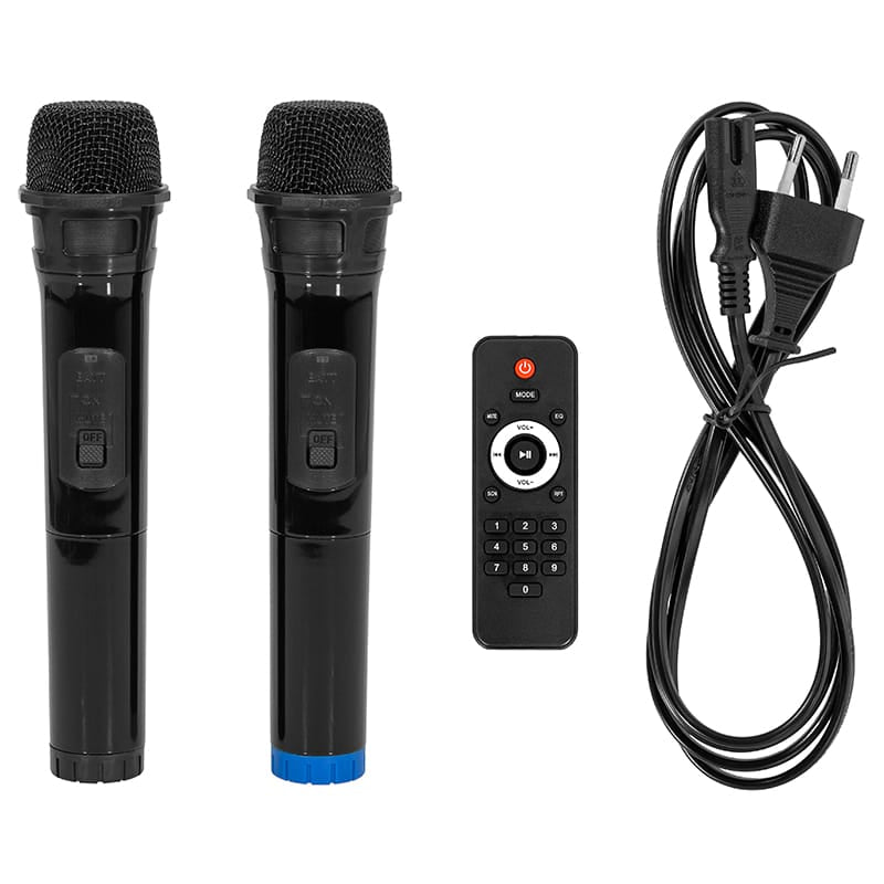 Mac Mah Boxă portabilă PA Mac Mah Mobile Pro 15, 300W RMS, Bluetooth/USB, TWS, baterie, 2 microfoane wireless UHF