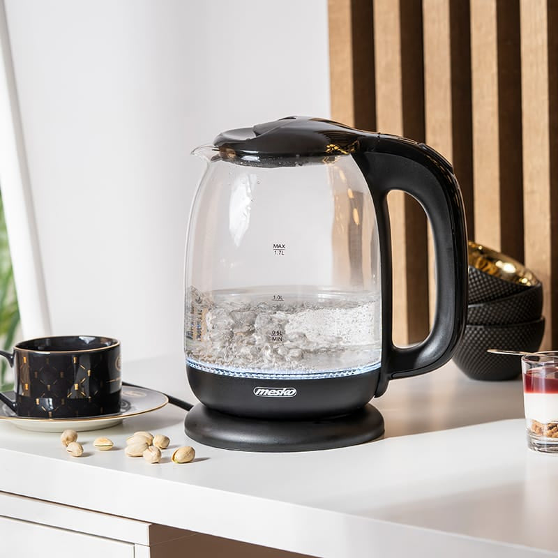 Mesko Fierbator Fierbator Electric Mesko MS1302B | 1.7L, 2200W, Negru