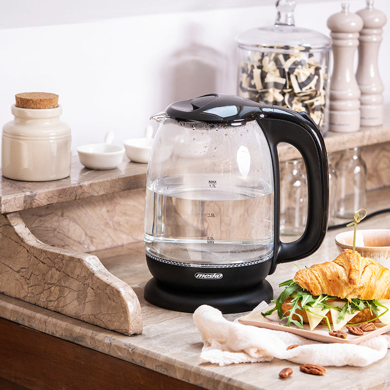 Mesko Fierbator Fierbator Electric Mesko MS1302B | 1.7L, 2200W, Negru