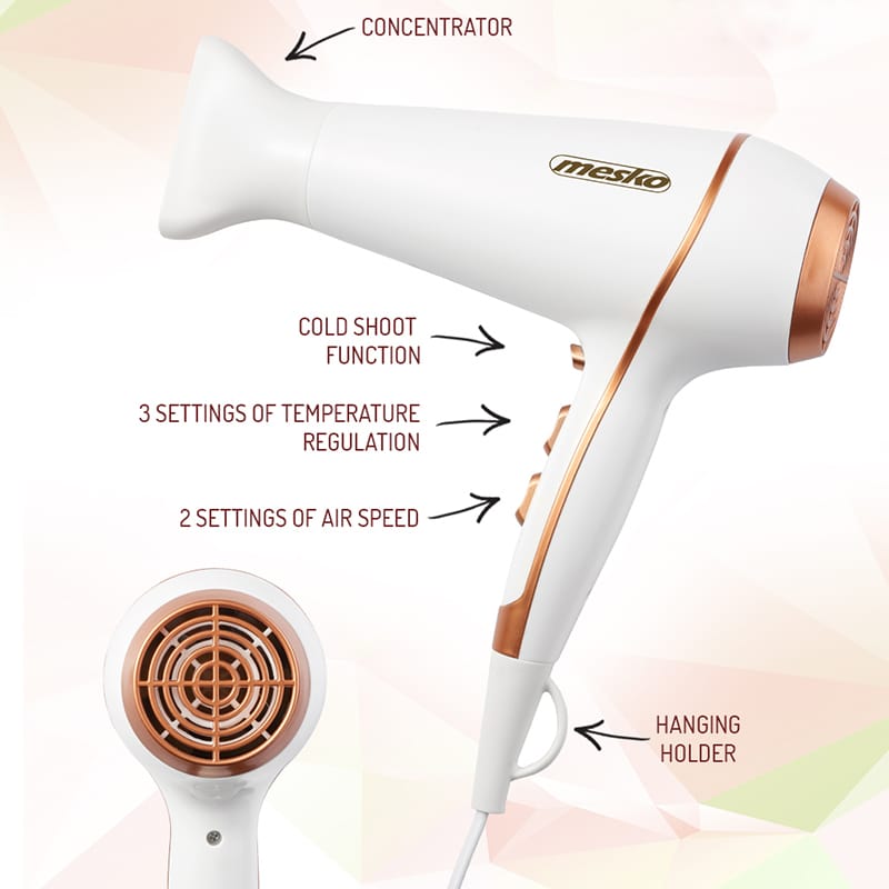 Mesko Uscator de par Uscator Par Mesko MS2250 | 2100W
