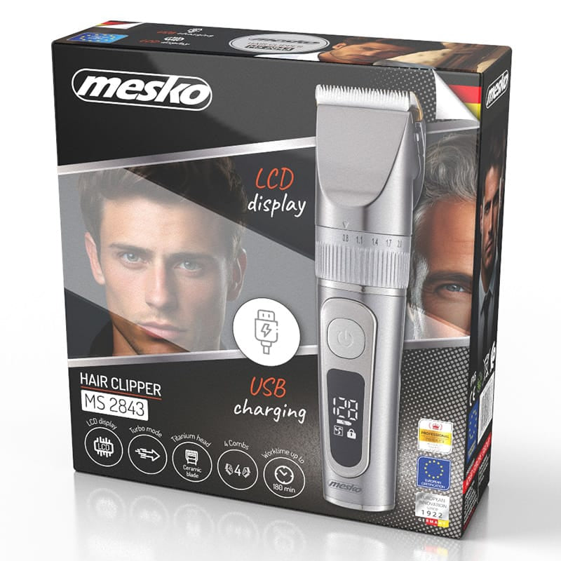 Mesko Aparat de tuns Aparat De Tuns Par Mesko MS2843 | 2000mAh, Reincarcabil, Fara Fir