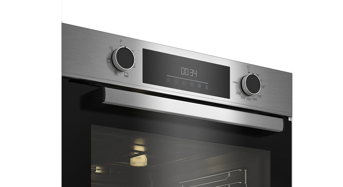 Beko Cuptor incorporabil Cuptor incorporabil Beko BBIE12300XD | 72L, 6 functii, SteamShine, Clasa A, Inox