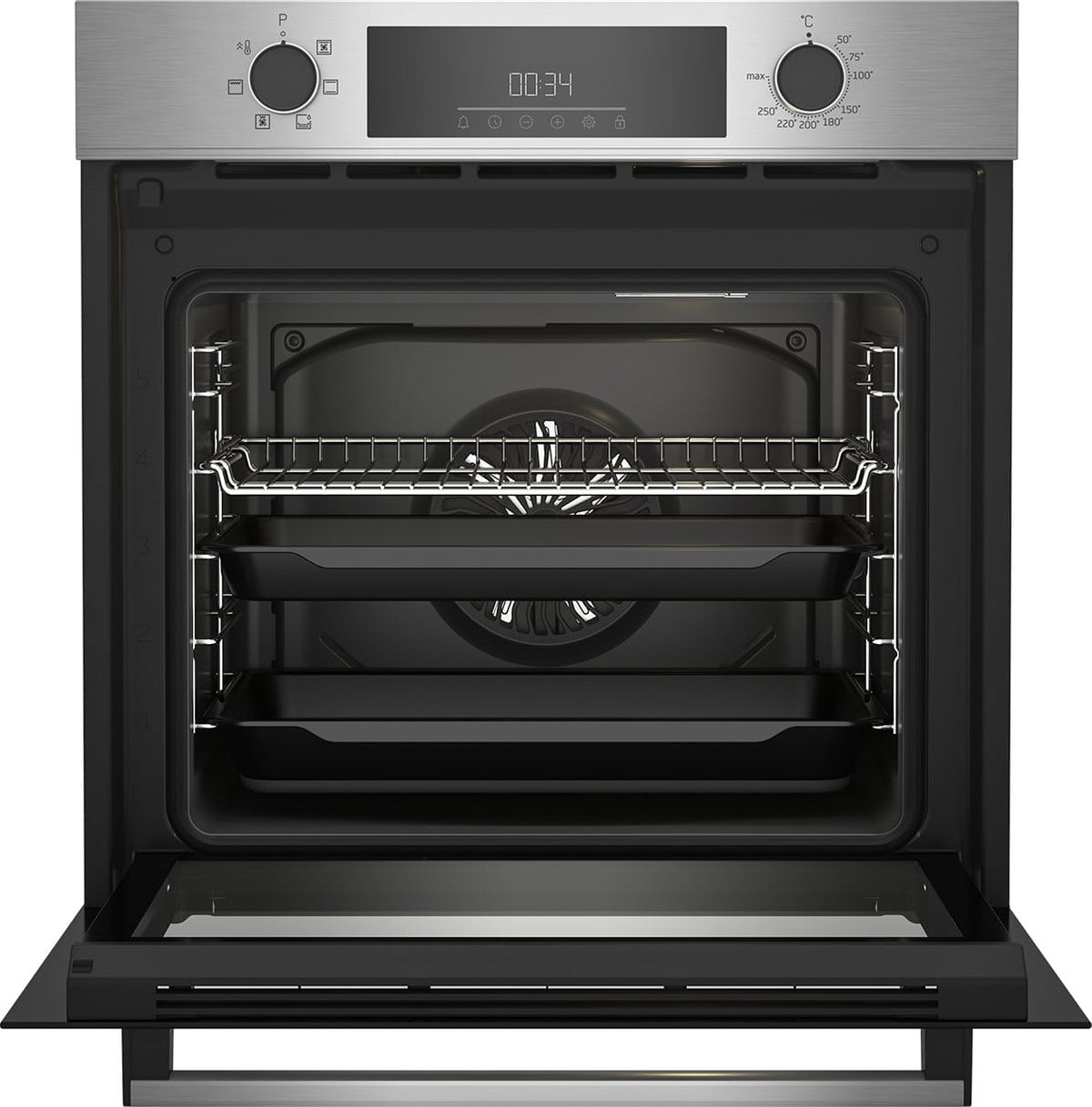 Beko Cuptor incorporabil Cuptor incorporabil Beko BBIE12300XD | 72L, 6 functii, SteamShine, Clasa A, Inox