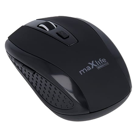 Maxlife Mouse Mouse Wireless Maxlife OEM0002318 | 800/1000/1600 DPI, Optic, Negru