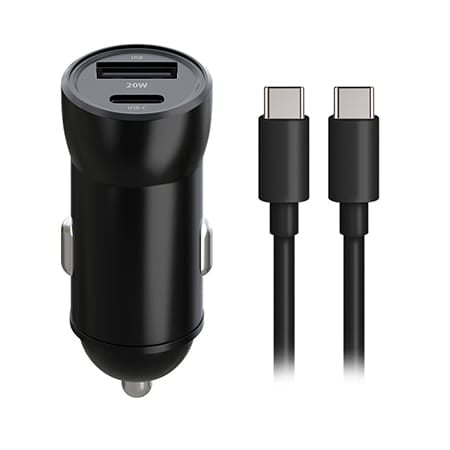 Maxlife INCARCATOR AUTO 1XUSB 20W + 1X USB-C 60W + CABLU USBC - USB-C