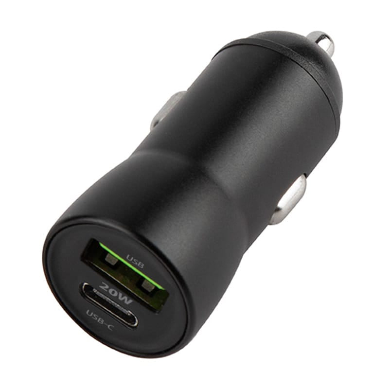 Maxlife INCARCATOR AUTO 1XUSB 20W + 1X USB-C 60W + CABLU USBC - USB-C