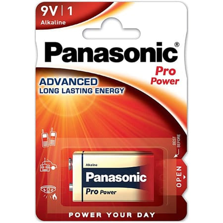 Panasonic Baterie Baterie Panasonic PAN-9VPP | 9V, Pro Power, Blister 1 buc