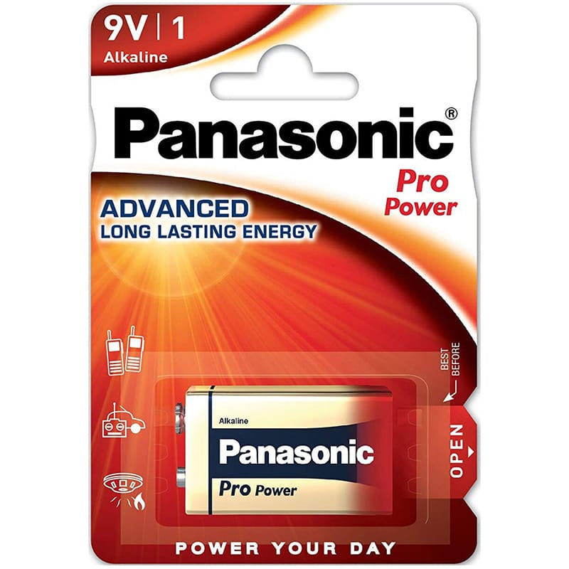 Panasonic Baterie Baterie Panasonic PAN-9VPP | 9V, Pro Power, Blister 1 buc