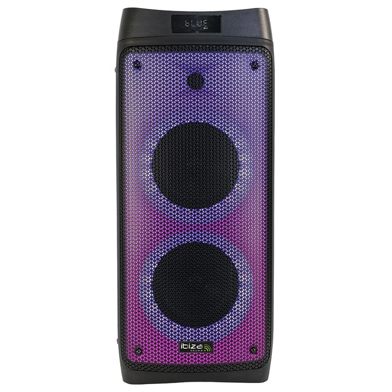Ibiza Sound Boxa Bluetooth Boxa Portabila Ibiza Sound PHANTOM | 2x6.5", 300W, Bluetooth, LED Flacara, TWS