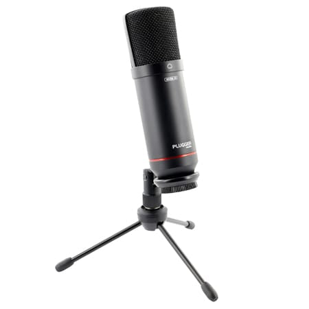 Plugger Microfon Microfon USB Plugger Studio MUSB 20 | Streaming, Podcast, Cardioid, Plug&Play, Trepied