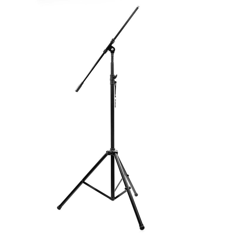 PC-Doc.ro Suport microfon Stativ Microfon Plugger Studio PDM | Trepied 130-200cm, Brat Boom 75cm, Adaptor 3/8" si 5/8", Negru