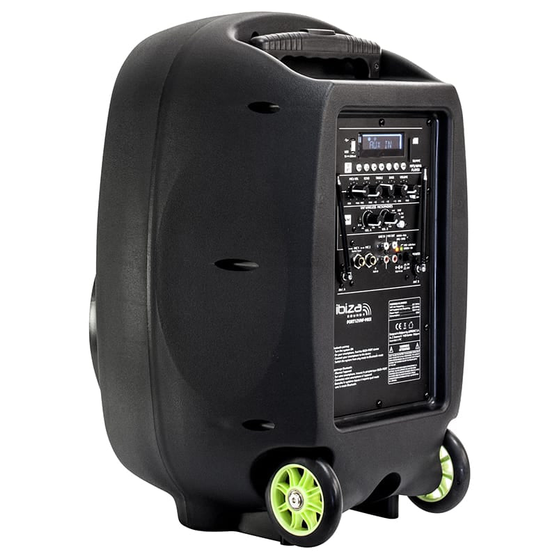 Ibiza Sound Boxa Bluetooth Boxa Portabilă Ibiza Sound PORT12VHFMKII | 12", 350W RMS, Bluetooth, USB, 2 Microfoane Wireless