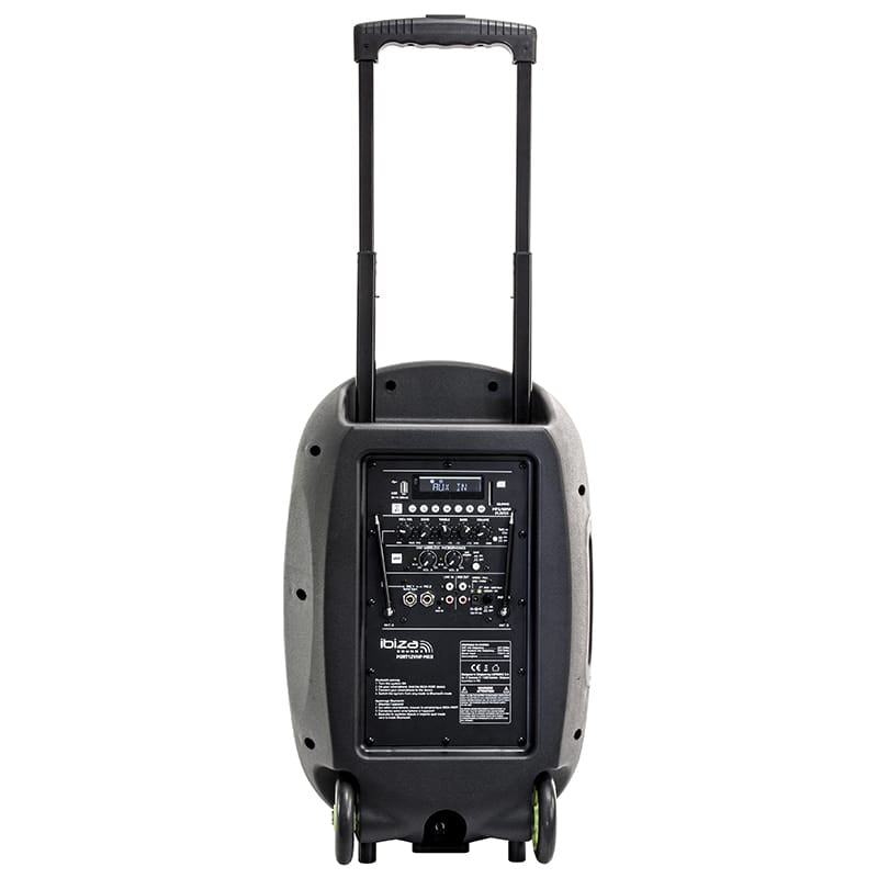 Ibiza Sound Boxa Bluetooth Boxa Portabilă Ibiza Sound PORT12VHFMKII | 12", 350W RMS, Bluetooth, USB, 2 Microfoane Wireless
