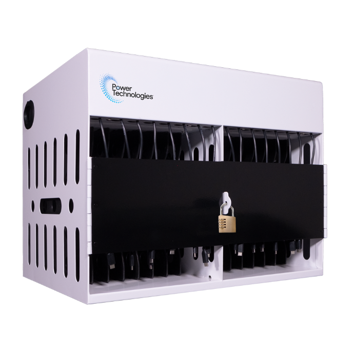 Cart Incarcare Power Technologies CMP-B16L-E-H65C | 16 Bay-uri, USB-C 65W
