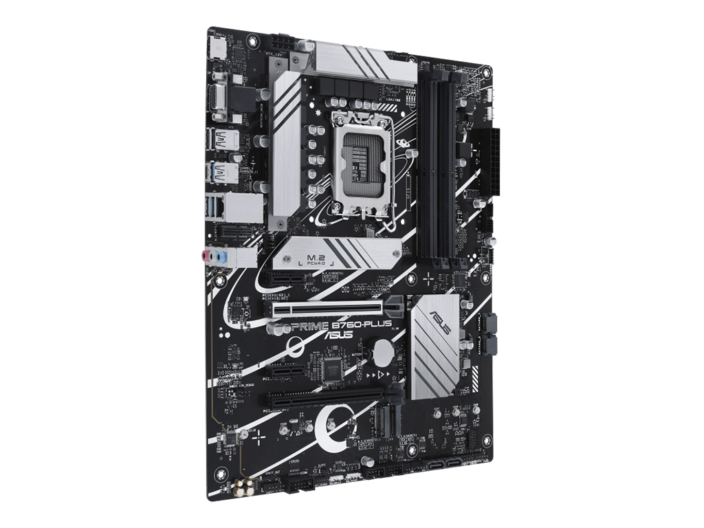 ASUS Placa de baza Placa de Baza ASUS PRIME B760-PLUS | Socket 1700, DDR5, USB 3.2 Gen 2x2, Aura Sync