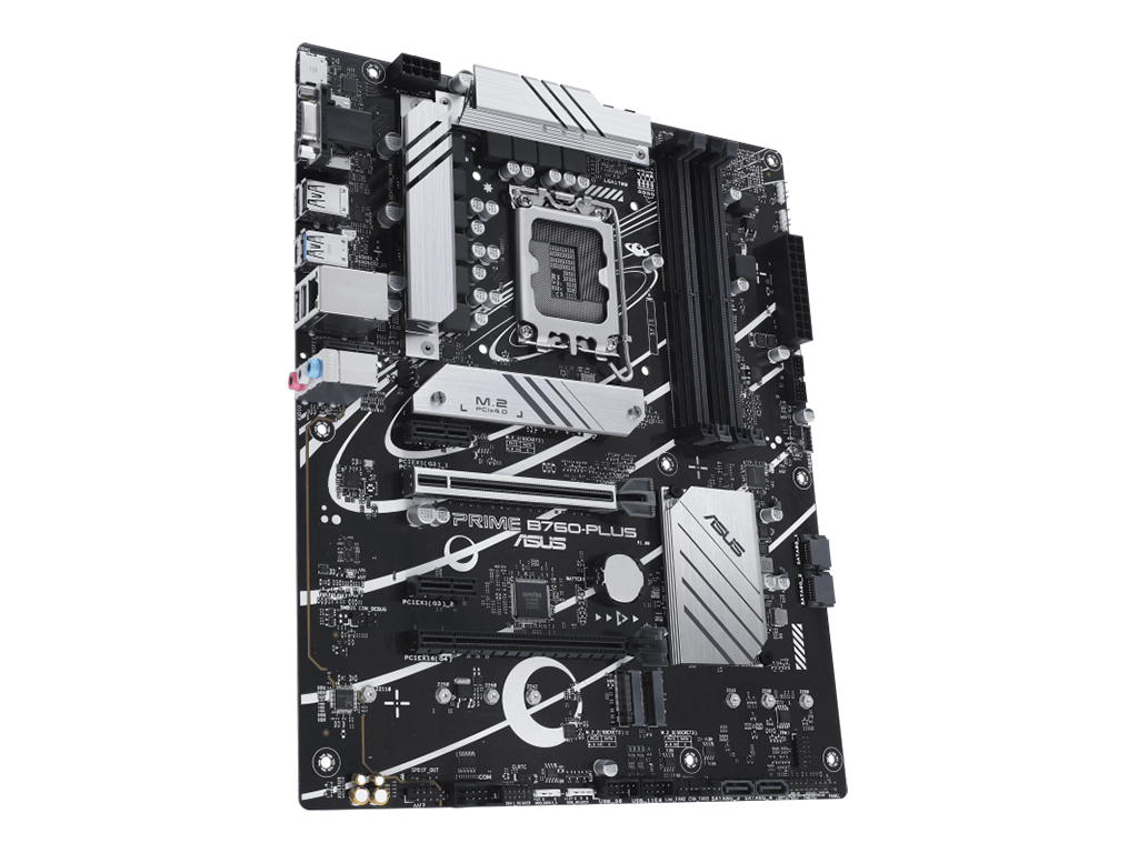 ASUS Placa de baza Placa de Baza ASUS PRIME B760-PLUS | Socket 1700, DDR5, USB 3.2 Gen 2x2, Aura Sync