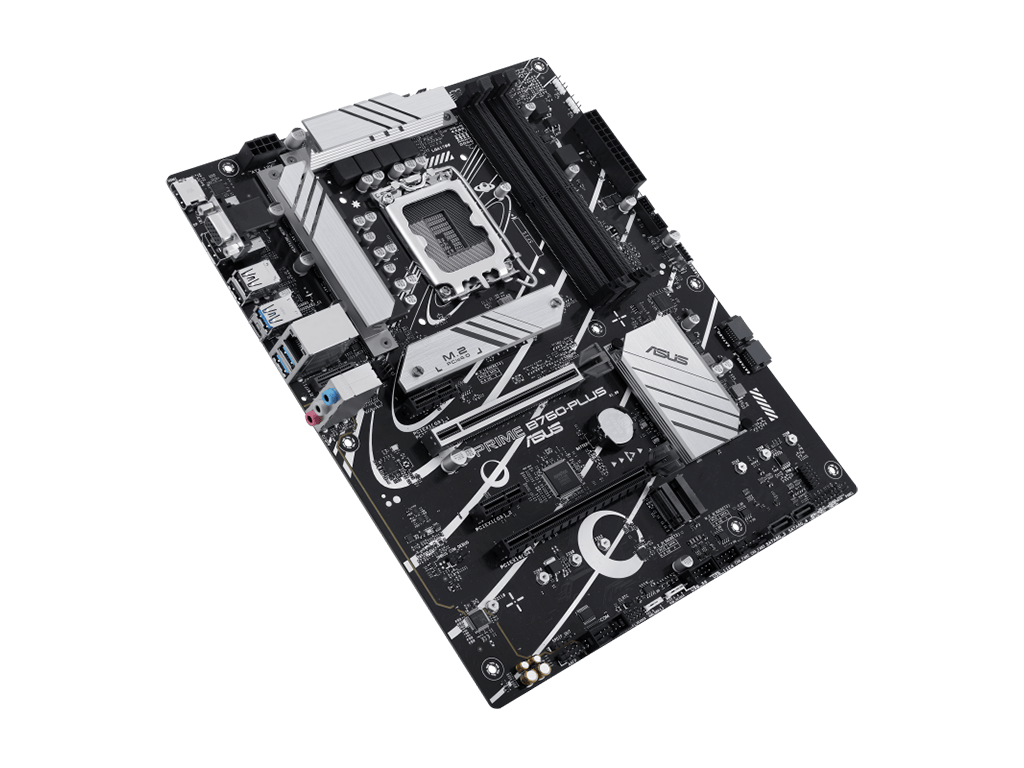 ASUS Placa de baza Placa de Baza ASUS PRIME B760-PLUS | Socket 1700, DDR5, USB 3.2 Gen 2x2, Aura Sync