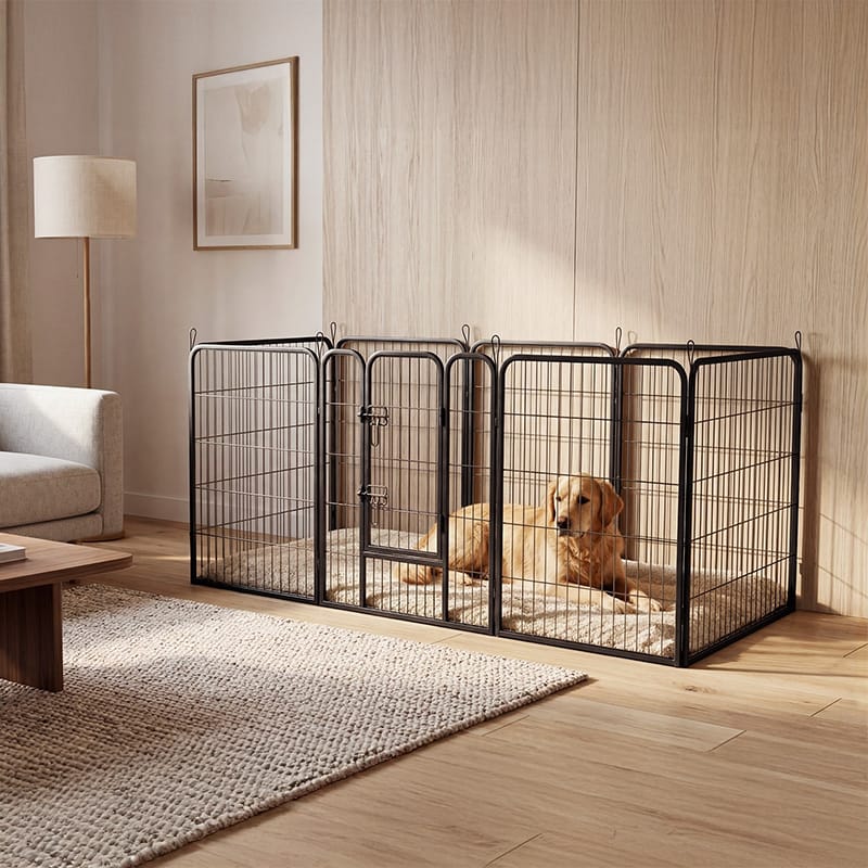 Rebel TARC MODULAR PENTRU CAINI 8 PANOURI 80X100 CM REBEL ANI