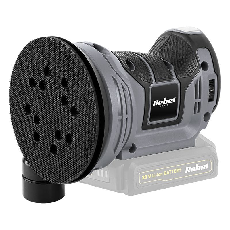 Rebel Slefuitor Slefuitor Orbital Rebel RB-1059 | 20V, Fara Acumulator