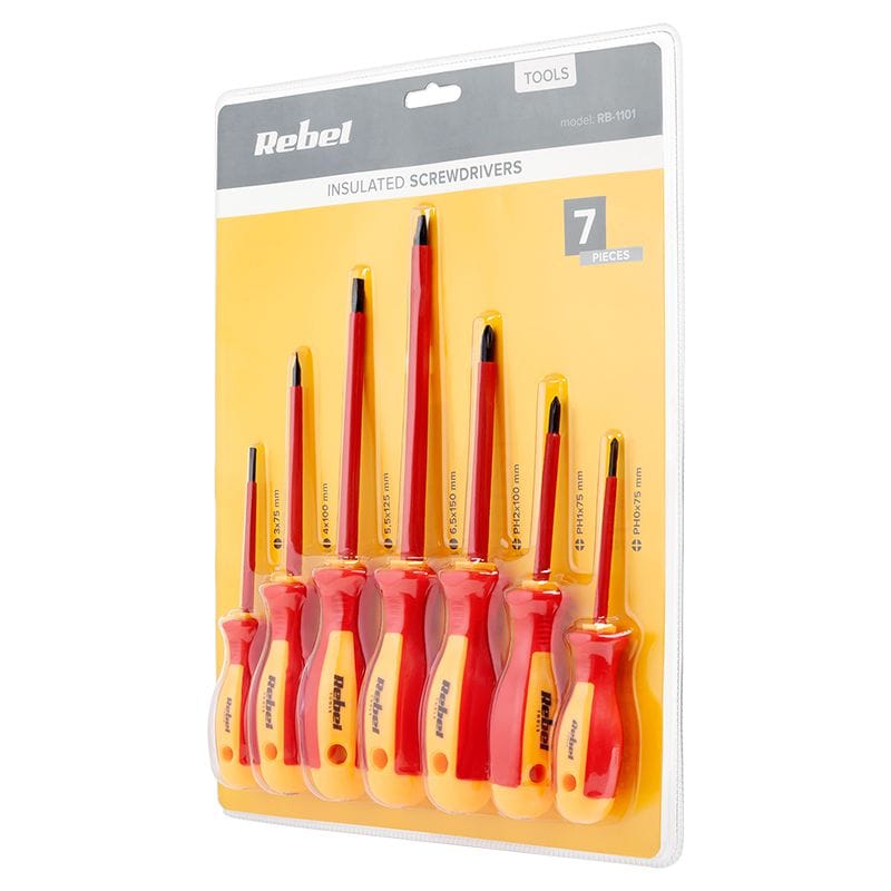 Rebel SET SURUBELNITE IZOLATE 1000V 7 BUC REBEL