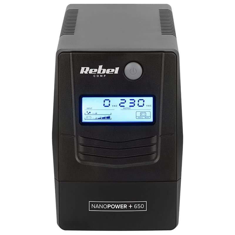 Rebel UPS UPS Rebel RB-4023 | 650VA, 360W, Offline, Nanopower Plus