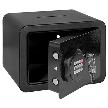 Rebel Accesorii electronice Seif Electronic Casnic Rebel RB-7001 | PIN si Cheie, Securitate