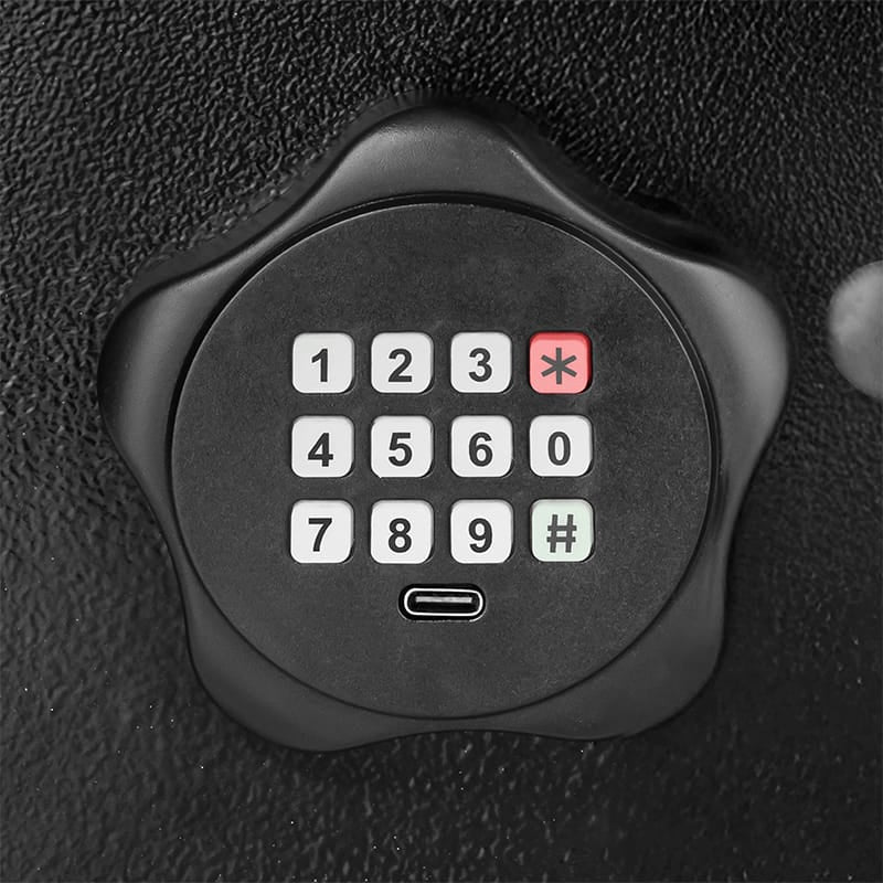 Rebel Accesorii electronice Seif Electronic Casnic Rebel RB-7001 | PIN si Cheie, Securitate