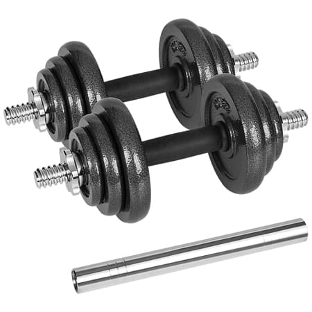 Rebel Gantere Gantere Reglabile Rebel Active RBA-2327-20 | 20kg Total, Cu Valiza