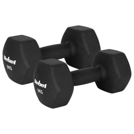 Rebel GANTERA FONTA INVELIS NEOPREN HEX 2 X 9KG REBEL ACTIVE