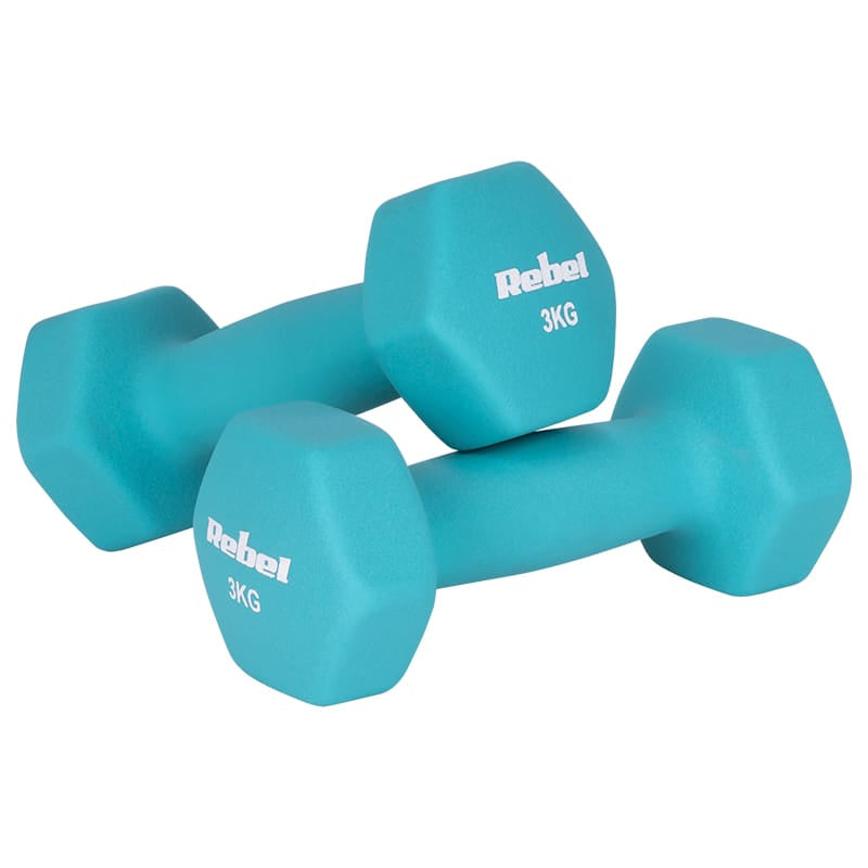 Rebel GANTERA FONTA INVELIS NEOPREN HEX SET 10 BUC 30KG REBEL