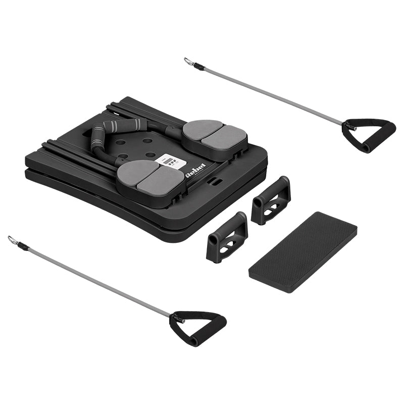 Rebel Placa gonflabila Placa Pilates Multifunctionala Rebel Active RBA-3069-BK | 9 in 1, Antrenament Complet