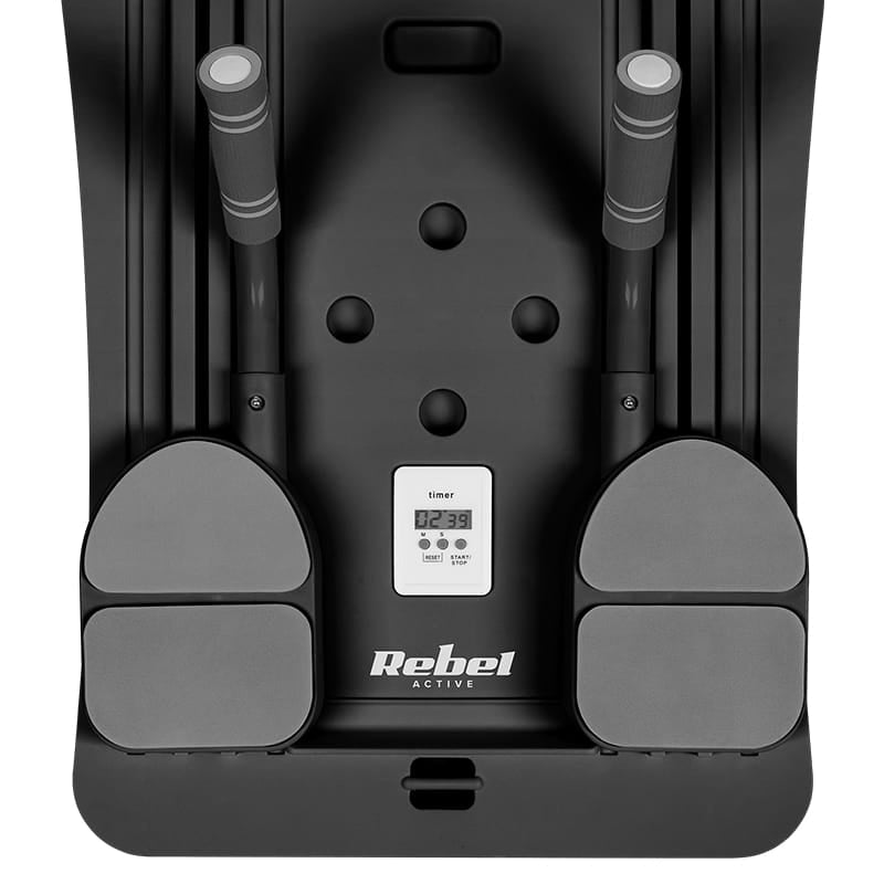 Rebel Placa gonflabila Placa Pilates Multifunctionala Rebel Active RBA-3069-BK | 9 in 1, Antrenament Complet