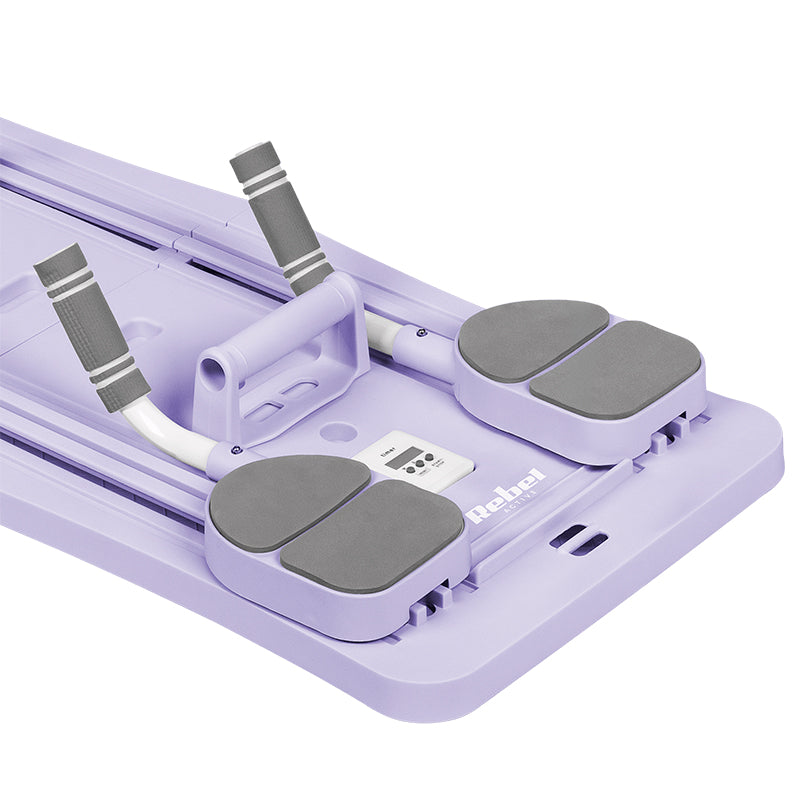Rebel Placa gonflabila Placa Pilates Multifunctionala Rebel RBA-3069-PU | 9 in 1, Purple