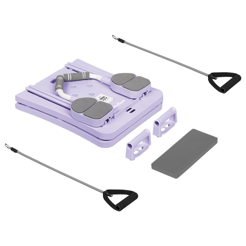 Rebel Placa gonflabila Placa Pilates Multifunctionala Rebel RBA-3069-PU | 9 in 1, Purple
