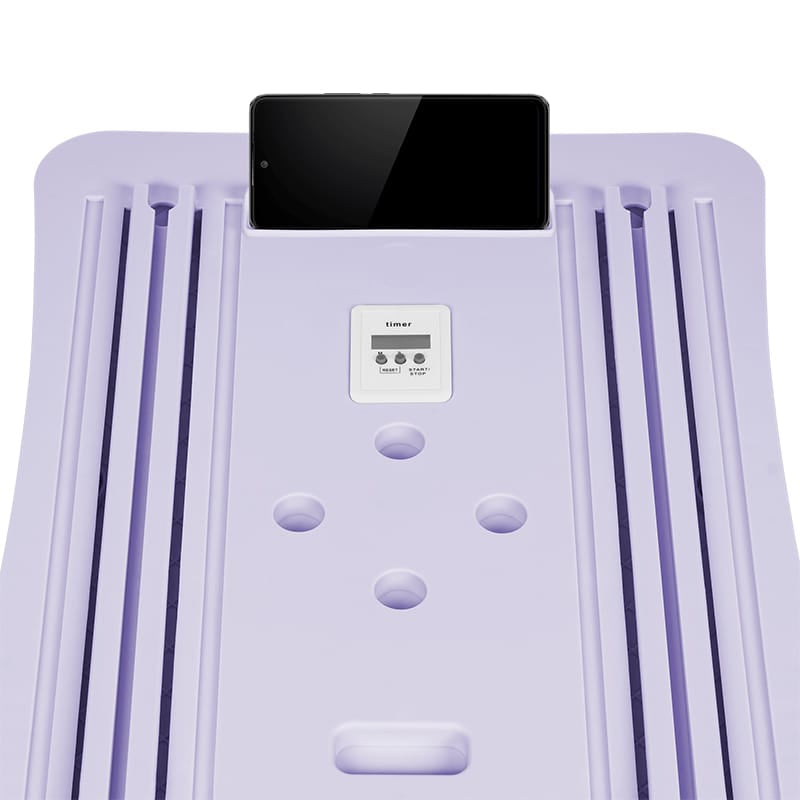 Rebel Placa gonflabila Placa Pilates Multifunctionala Rebel RBA-3069-PU | 9 in 1, Purple