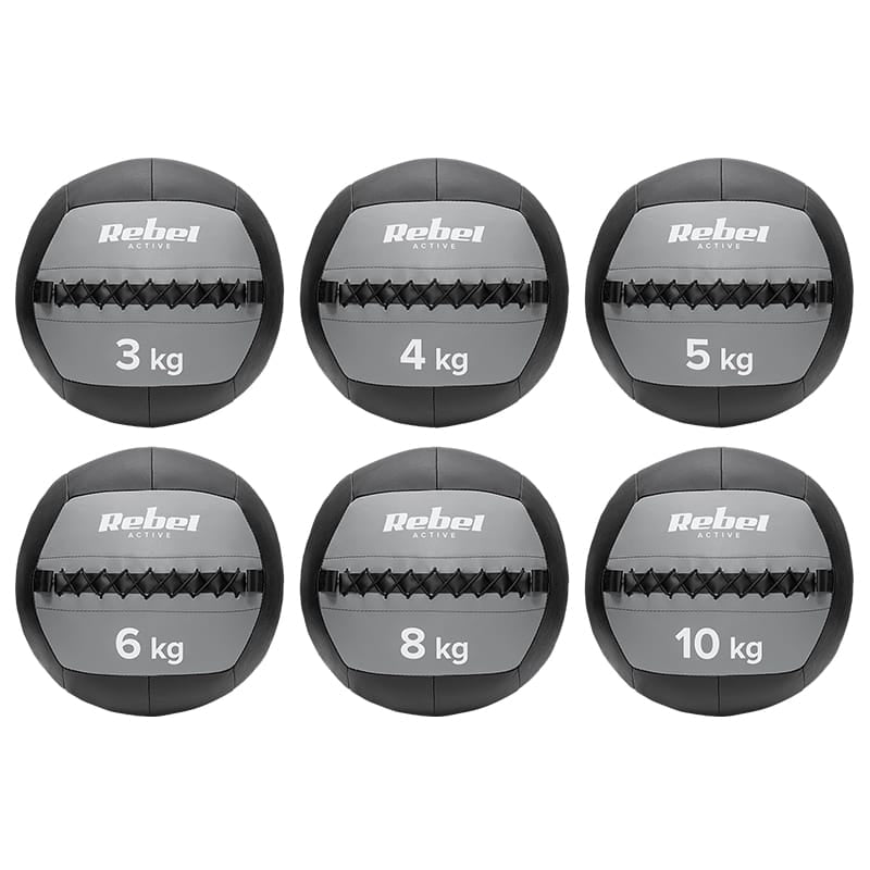 Rebel Minge fitness Minge Medicinala Rebel Active RBA-3107-4 | 4kg, Exercitii Fitness